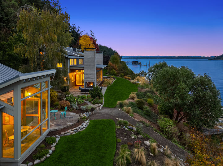 Property Photo: Blakely Harbor Waterfront 10403 NE Seaborn Road  WA 98110 